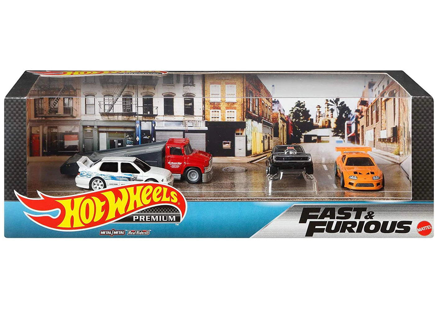 Hot Wheels Premium Collectors Fast & Furious Set Real Riders