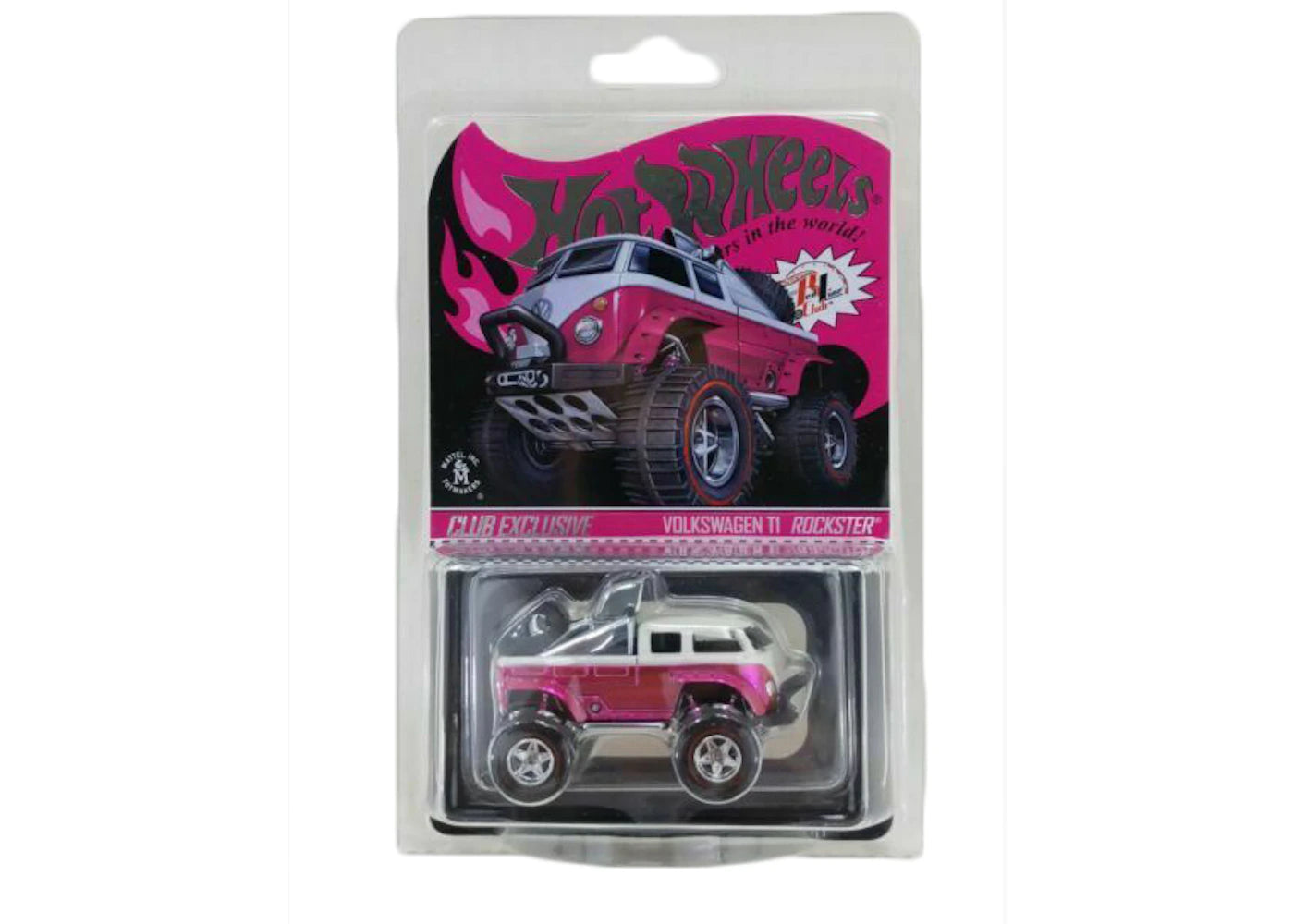 Hot Wheels RLC Volkswagen T1 Rockster Spectraflame Pink