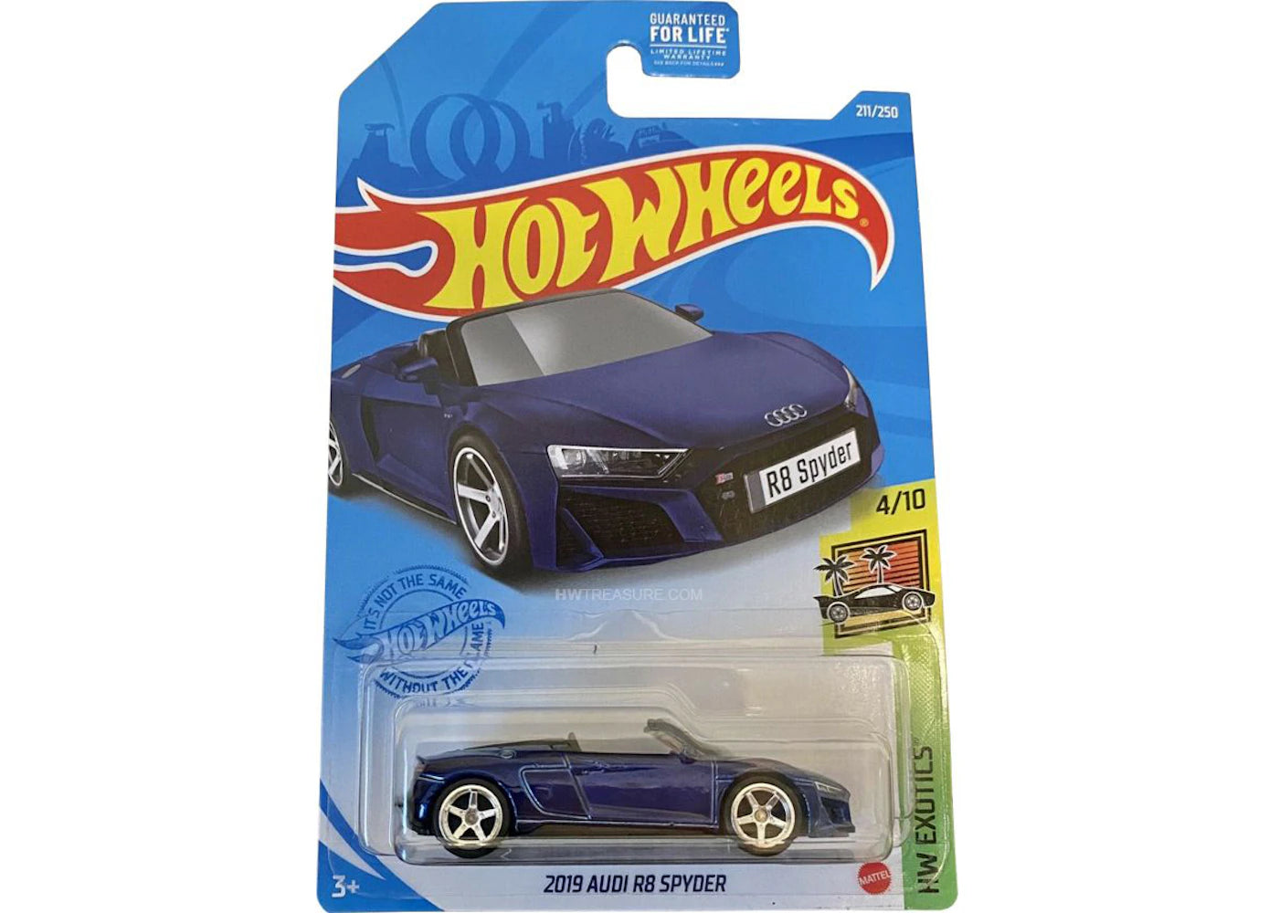 Hot Wheels Super Treasure Hunt 2021 2019 Audi R8 Spyder