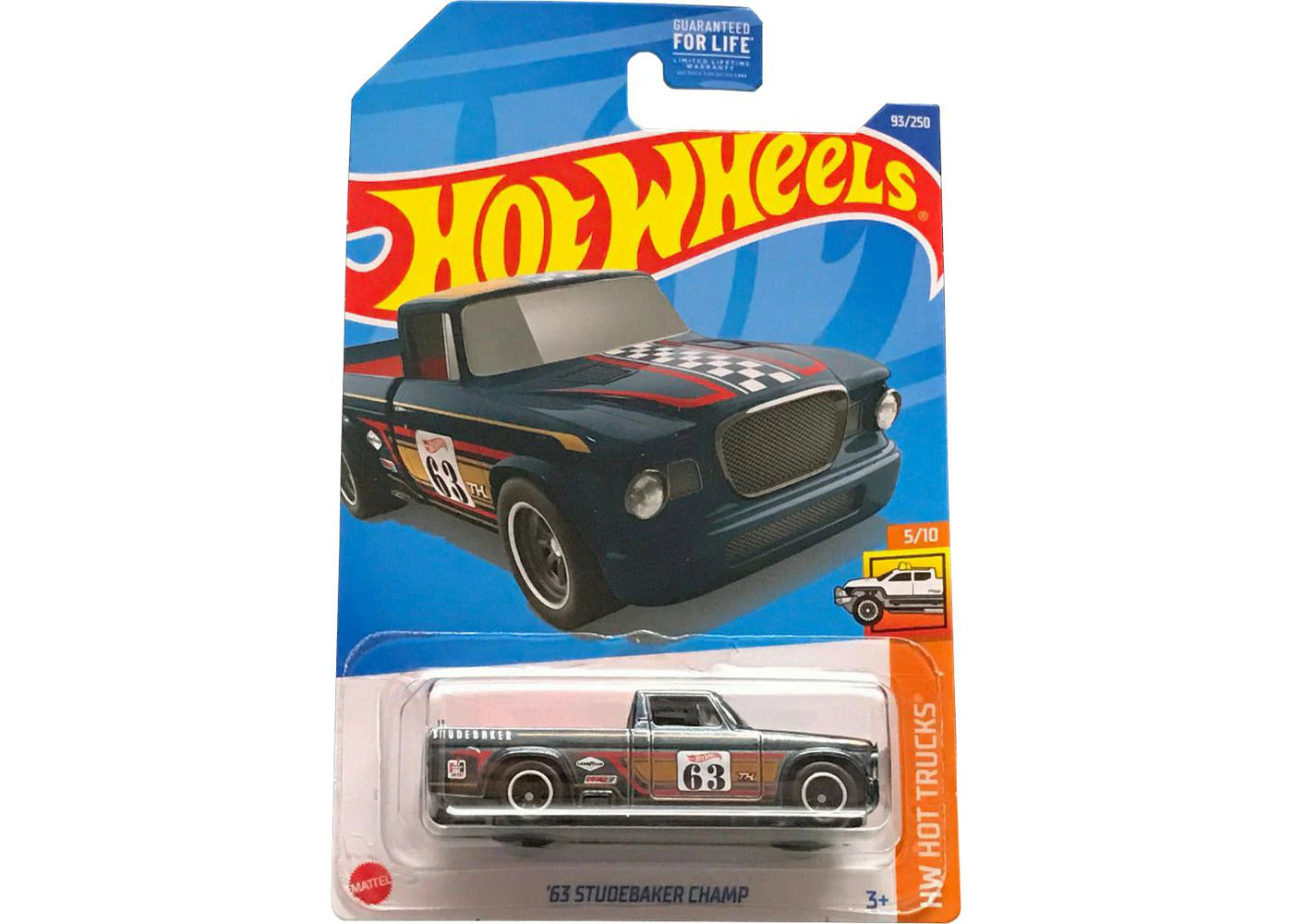 Hot Wheels Super Treasure Hunt 2022 63 Studebaker Champ