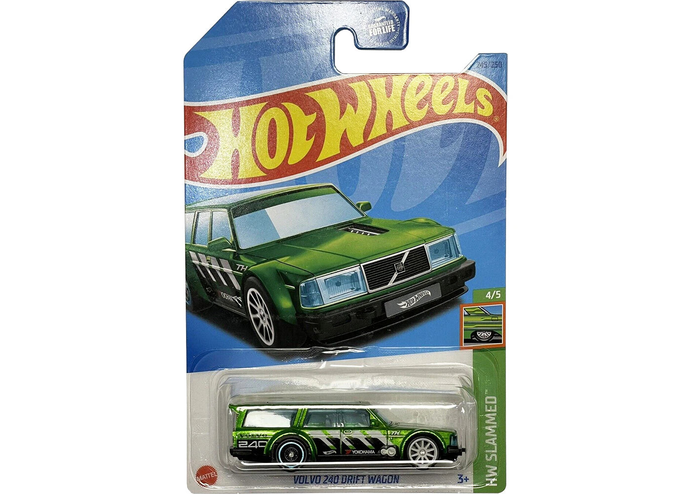 Hot Wheels Super Treasure Hunt 2023 Volvo 240 Drift Wagon Green