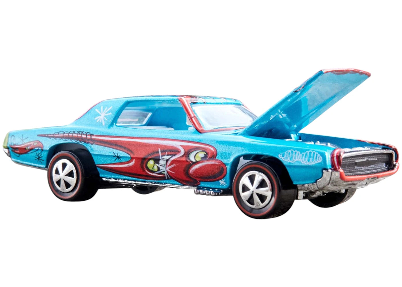 Hot Wheels x Kenny Scharf Signed Custom T-Bird