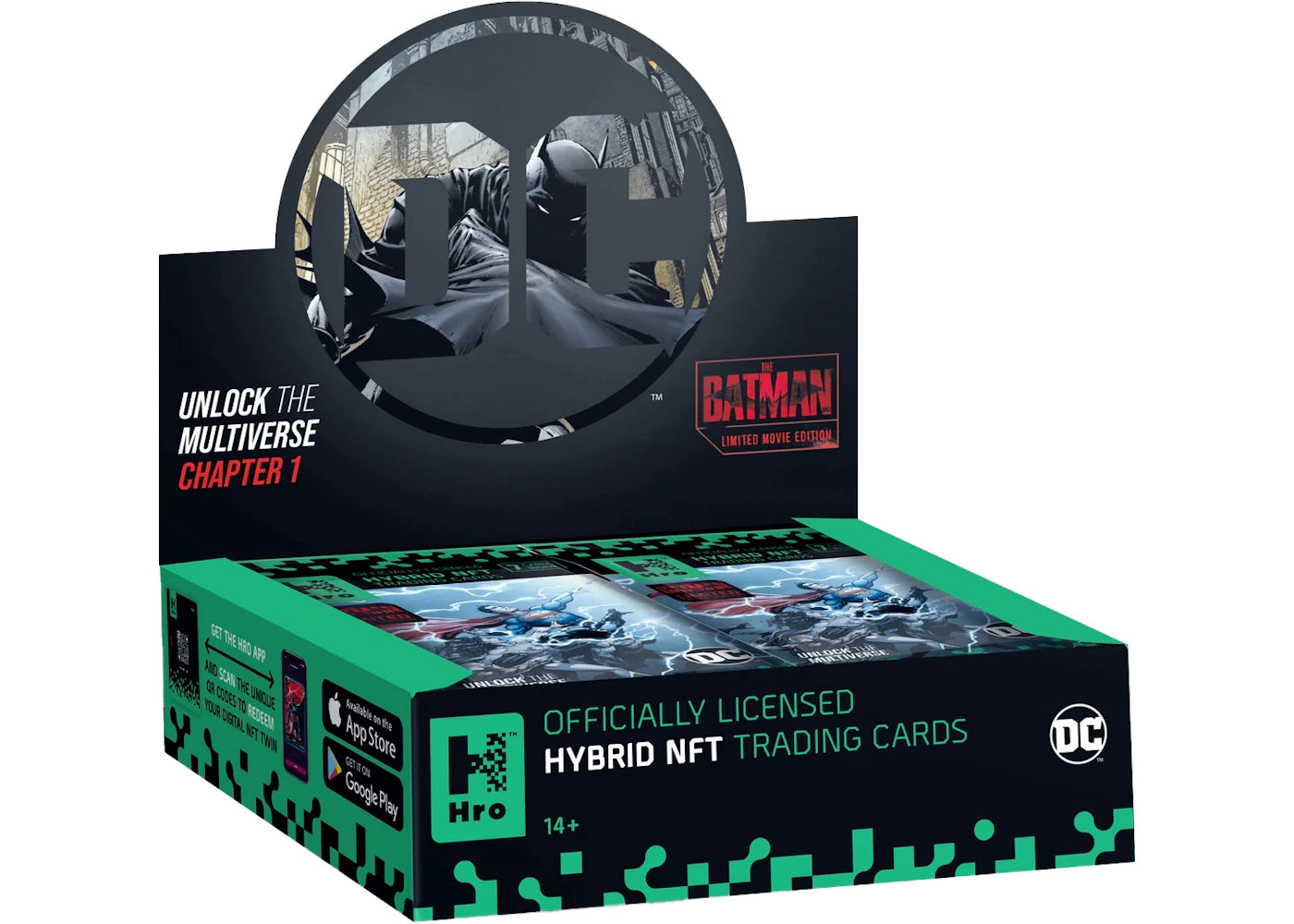 Hro Hybrid Trading Cards DC Unlock The Multiverse Chapter 1: The Batman Mega Booster Box