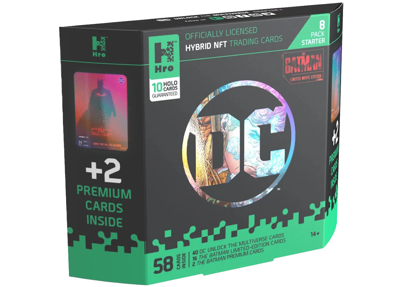 Hro Hybrid Trading Cards DC Unlock The Multiverse Chapter 1: The Batman Premium Starter Pack