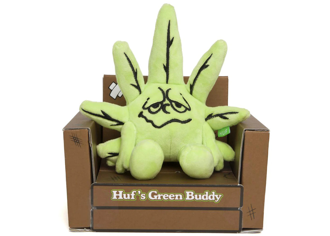 HUF Green Buddy Plush Doll Green
