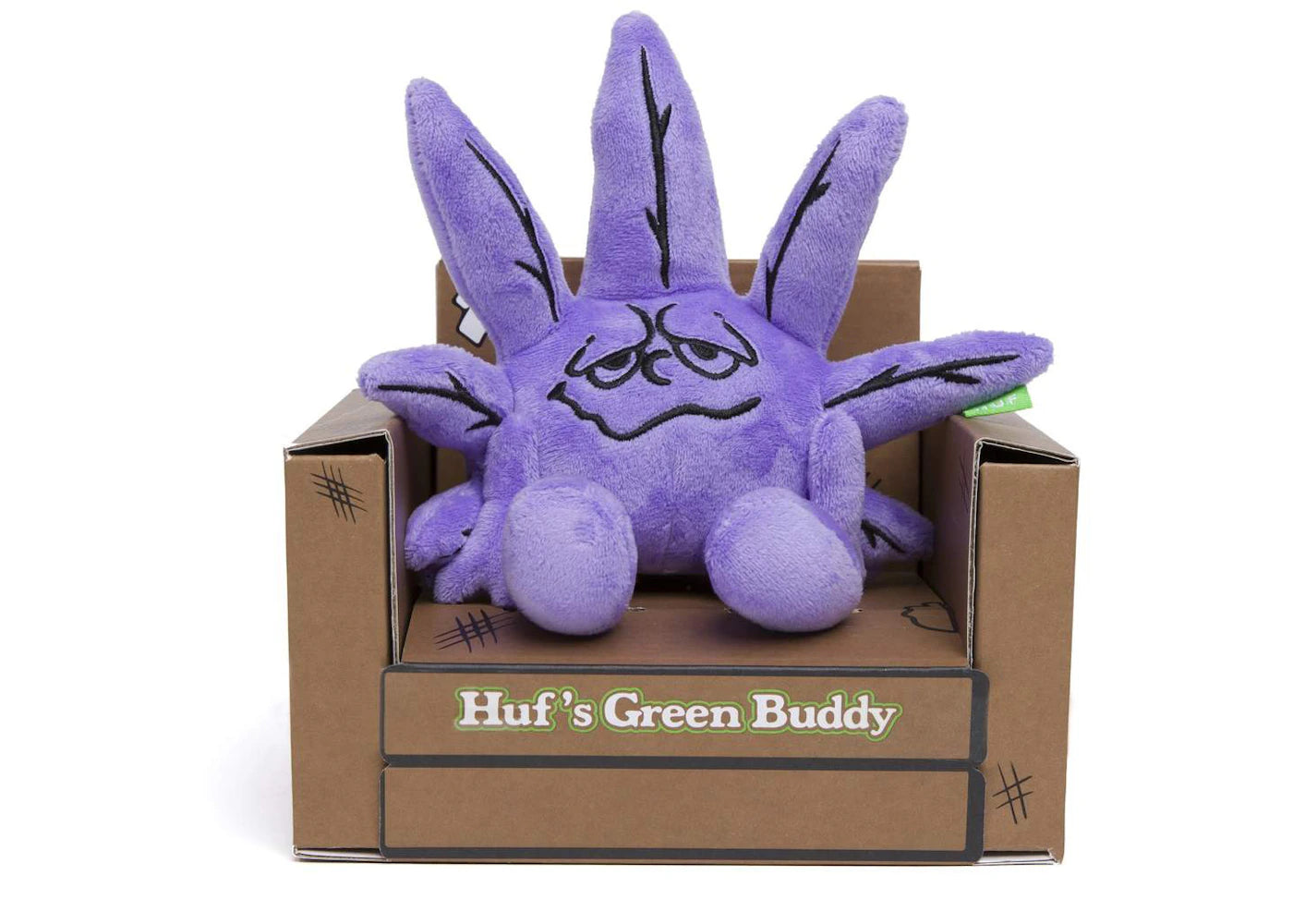 HUF Green Buddy Plush Doll Purple