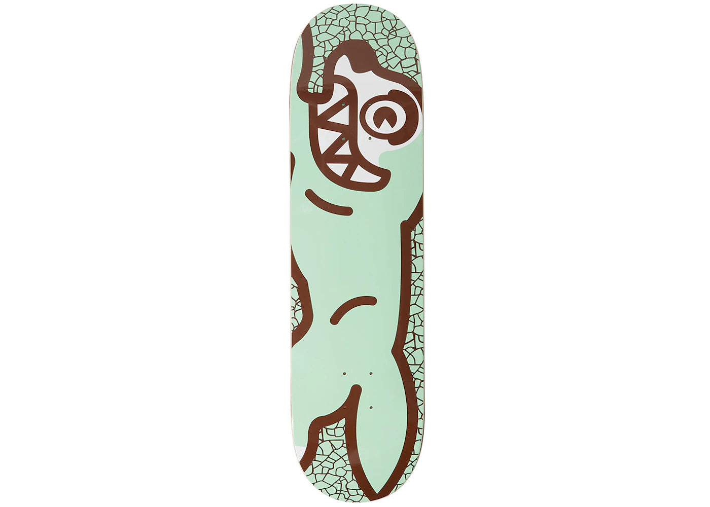 HUF x Ice Cream Quake Running Dog Skate Deck Mint