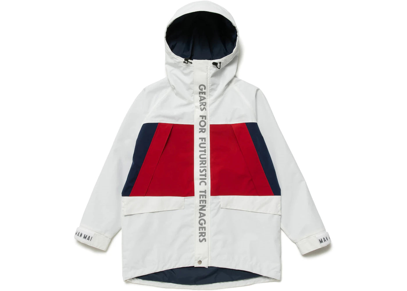 Human Made 3 Layer Shell Jacket White