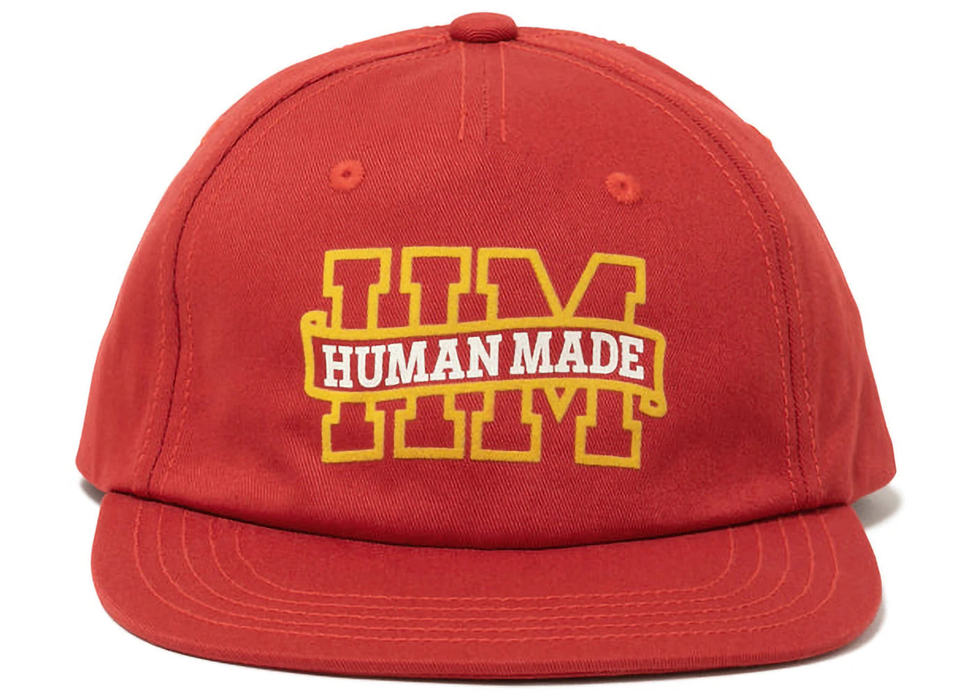 Human Made 5 Panel Twill #1 Cap Red