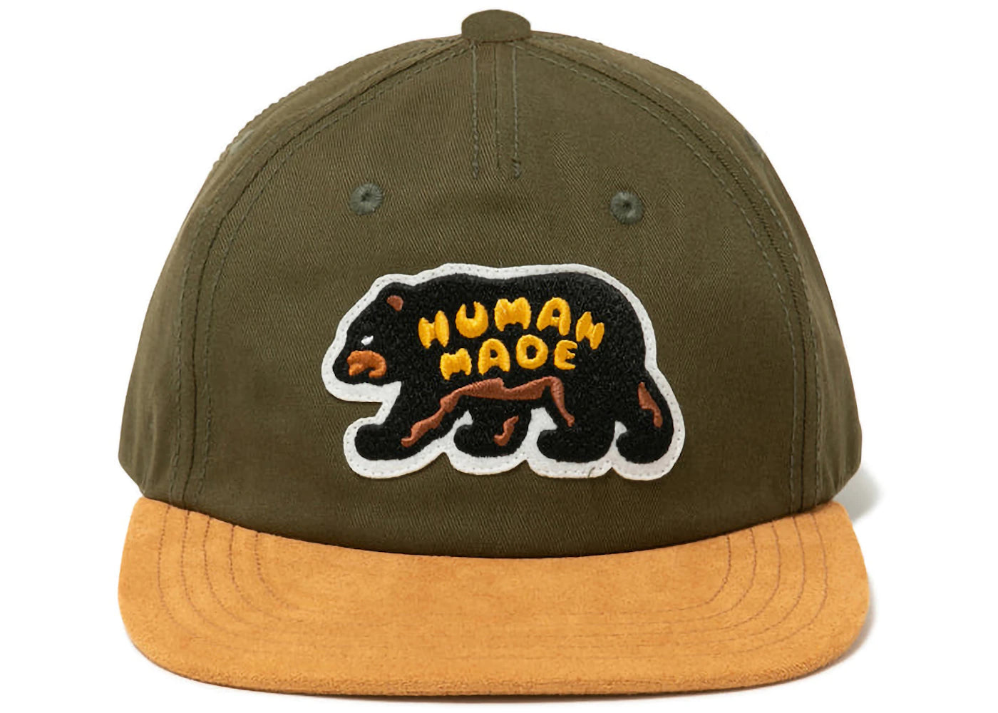 Human Made 5 Panel Twill #2 Cap Olive Drab