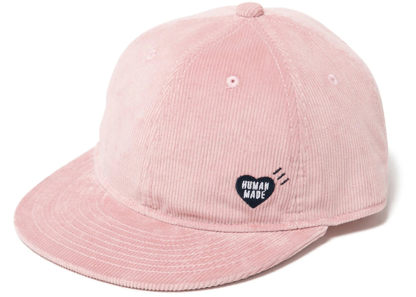 Human Made 6 Panel Corduroy Cap Pink