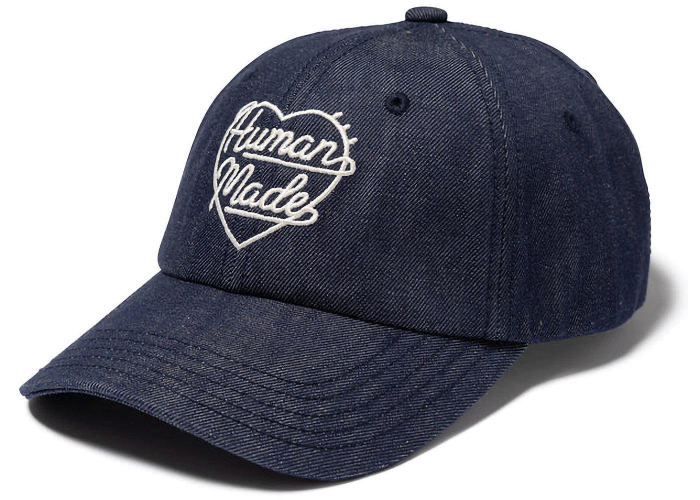 Human Made 6 Panel Denim Cap Indigo