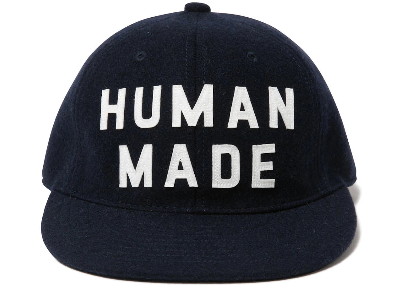 Human Made 6 Panel Wool Cap Navy