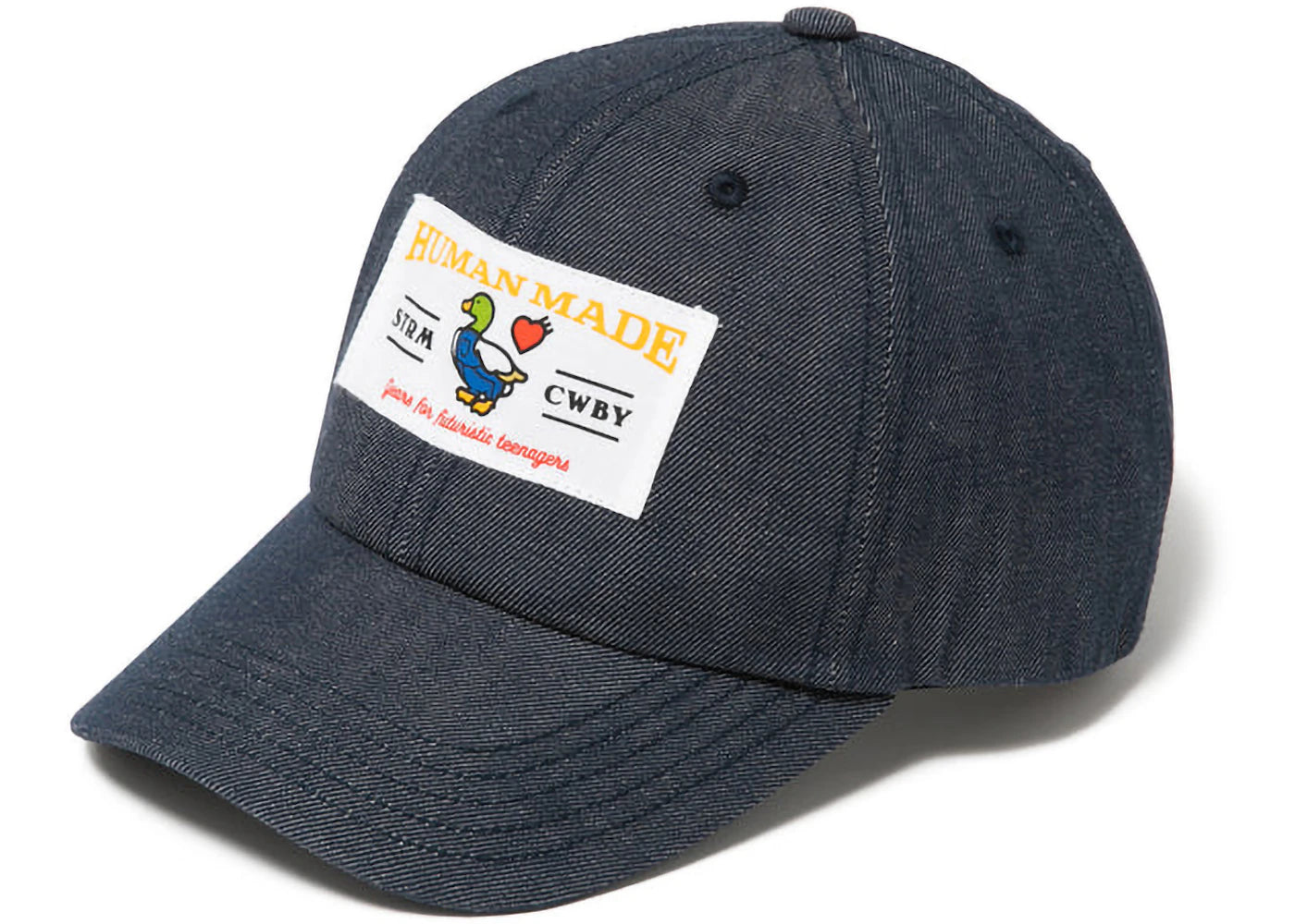 Human Made 6 Pannel Denim Cap Indigo