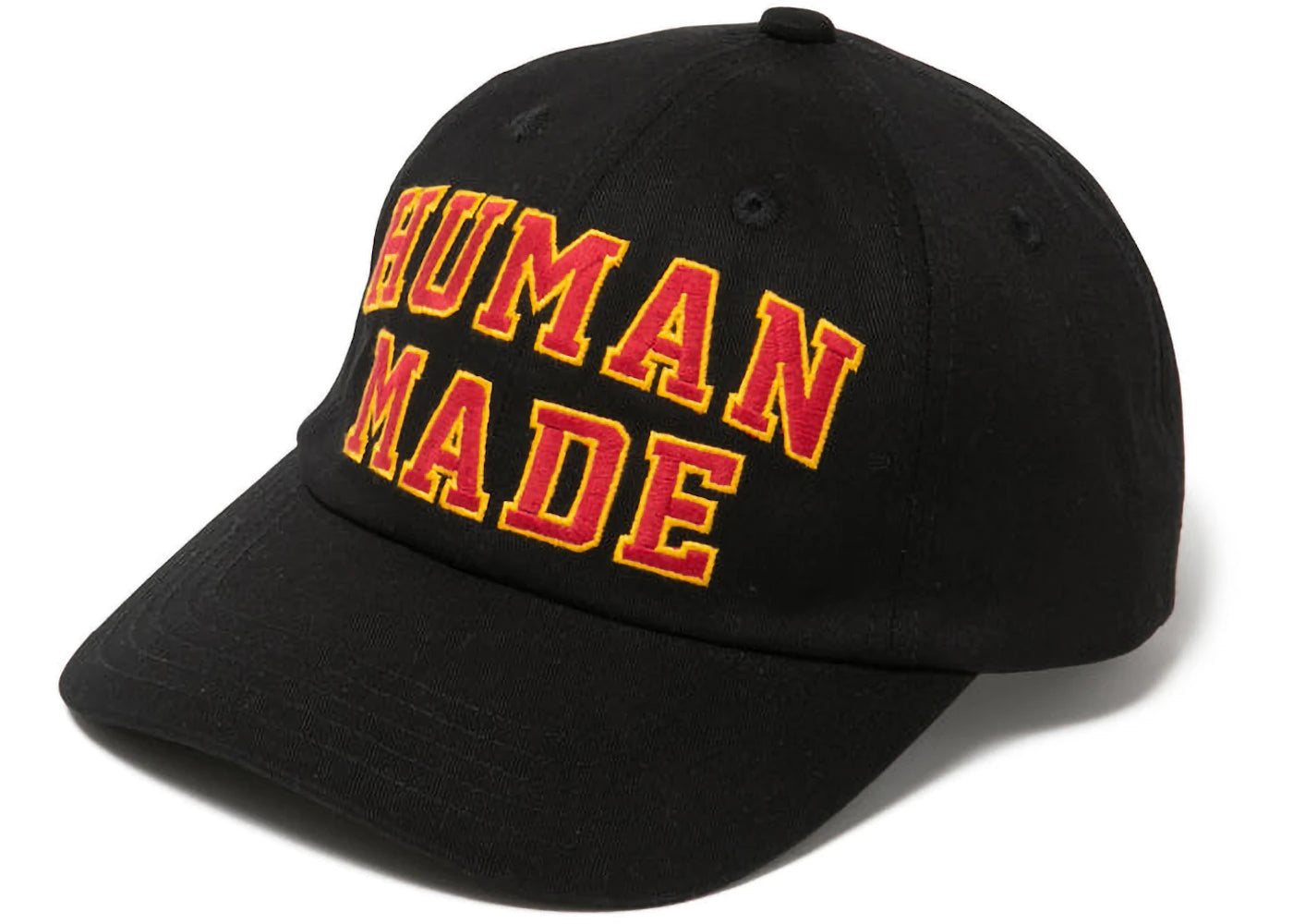Human Made 6 Pannel Twill Cap Black