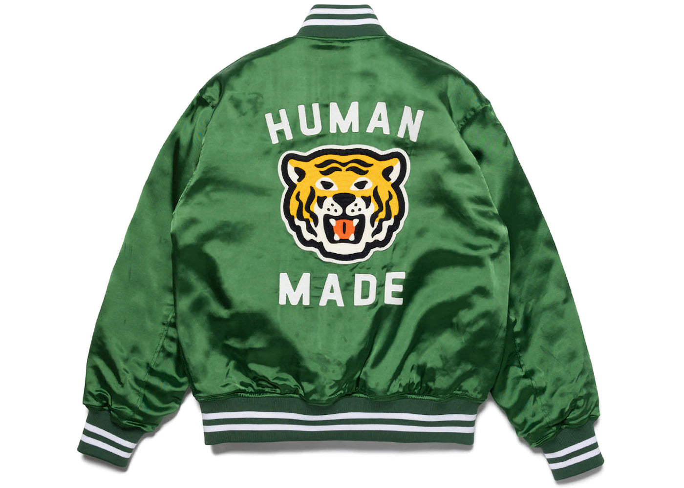 Human Made Dry Alls Tiger Stadium Jacket Green