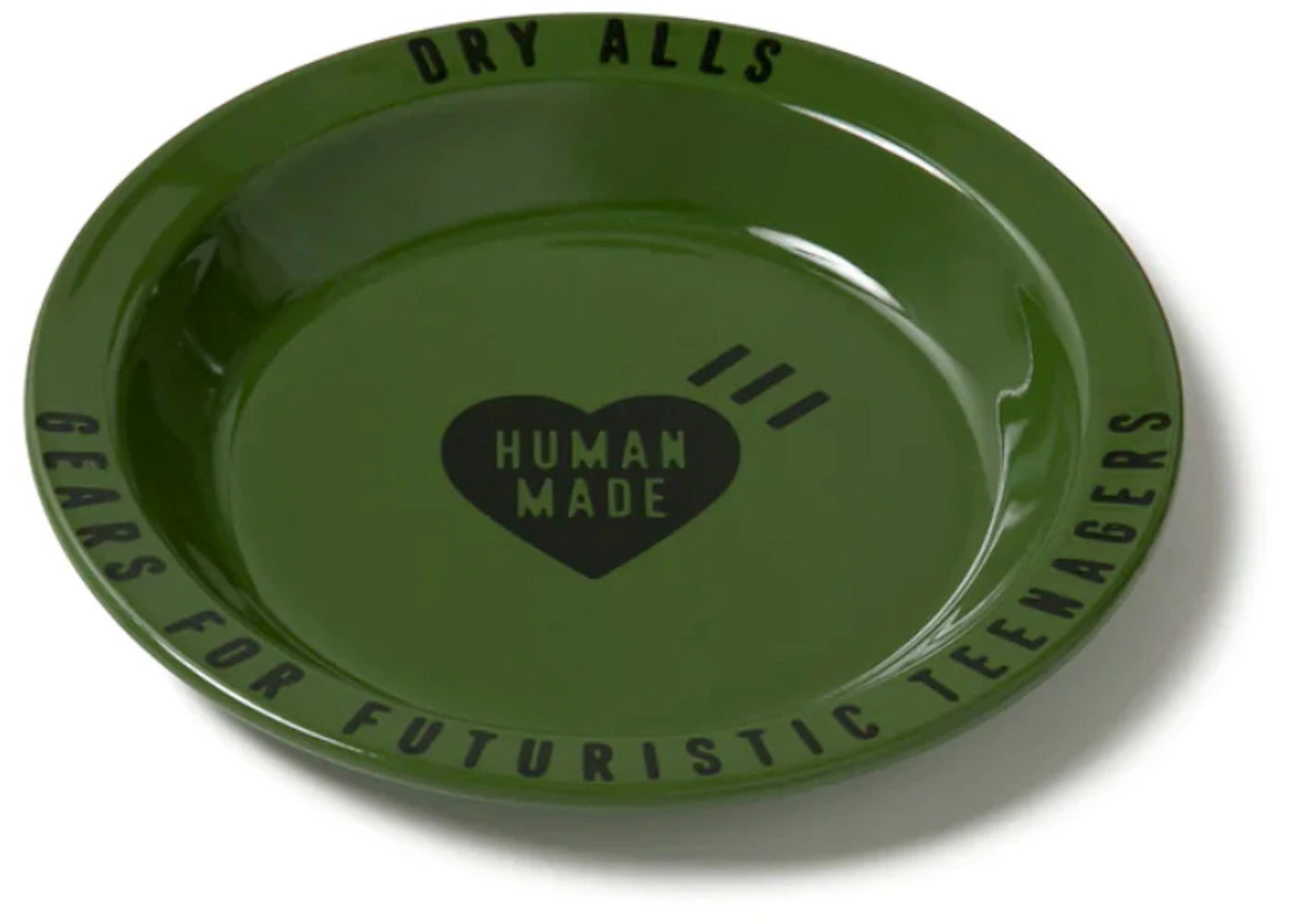 Human Made Enamel Plate Olive Drab