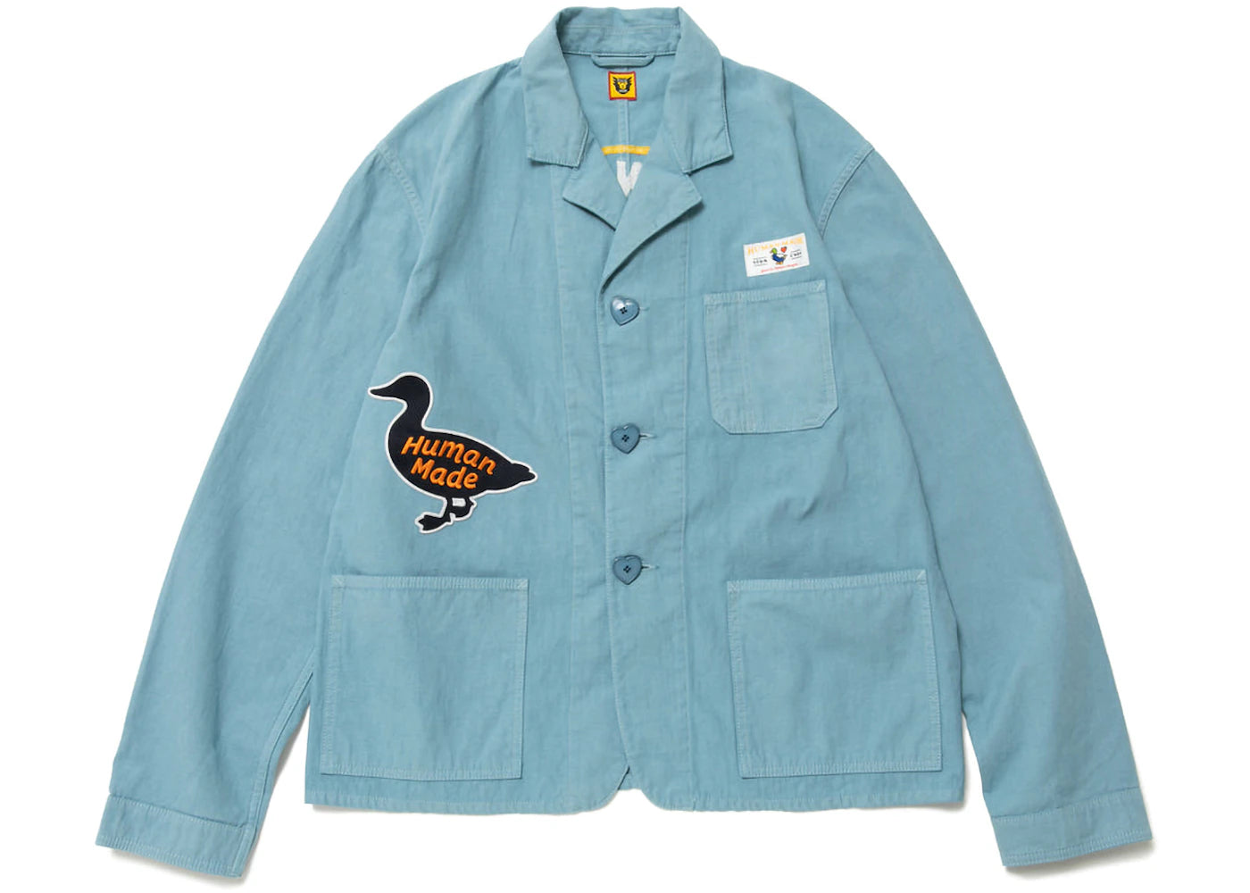 Human Made Factory Jacket Blue