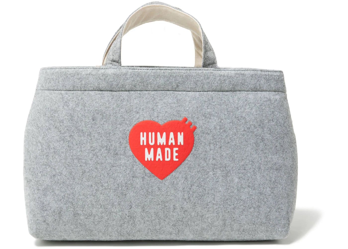 Human Made Felt Large Tote Bag Grey