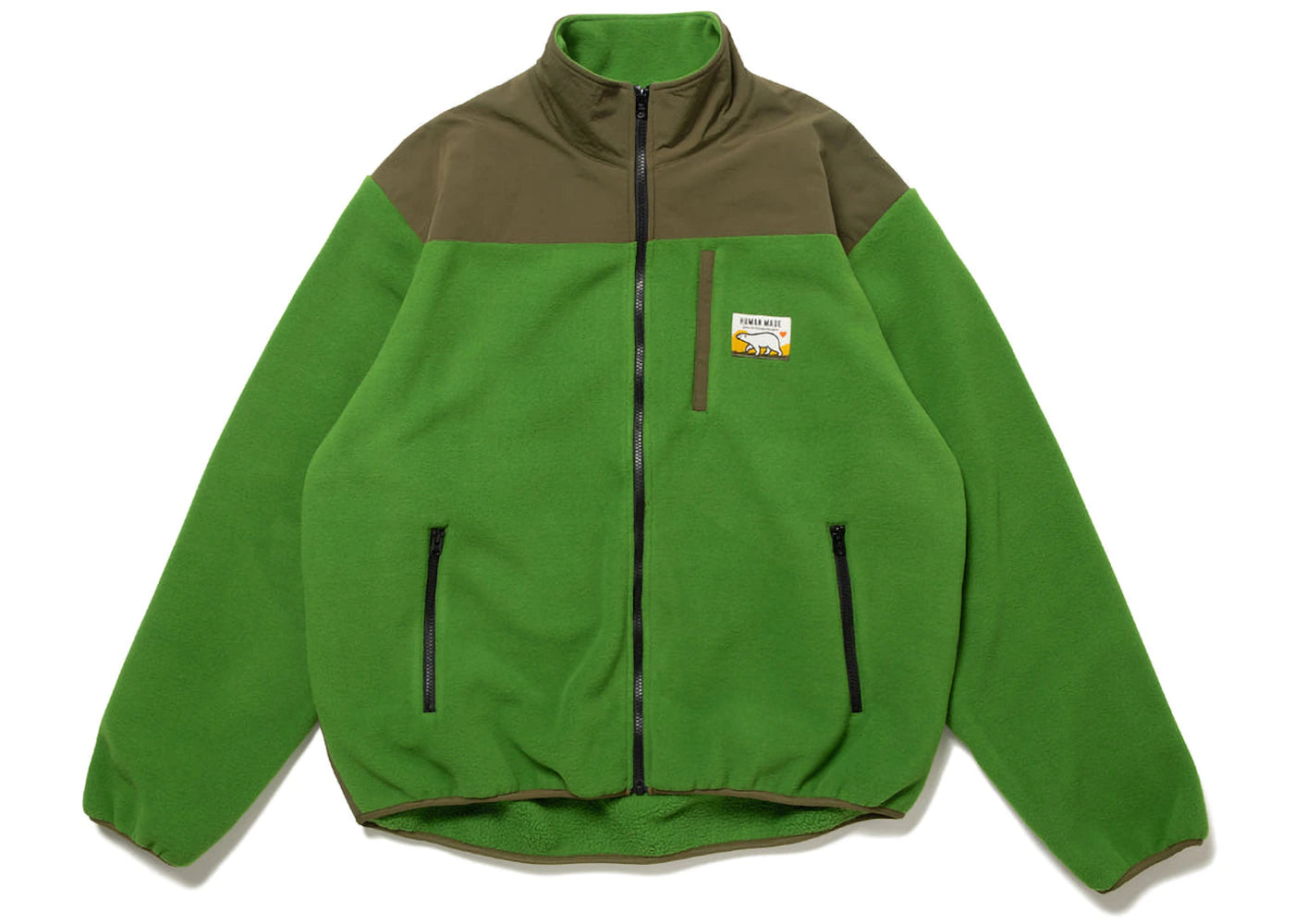 Human Made Fleece Jacket Green