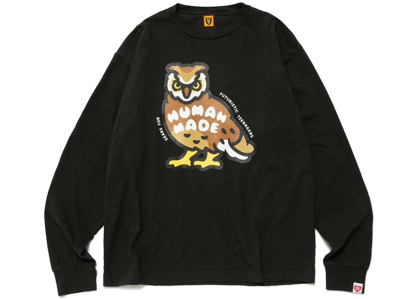 Human Made Graphic #2 L/S T-Shirt Black