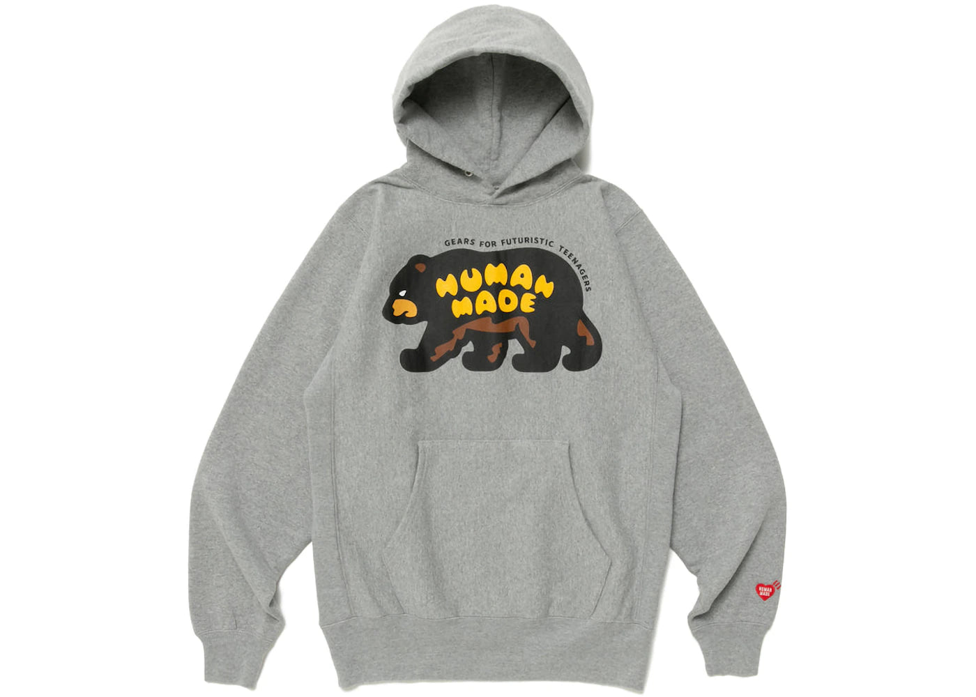Human Made Heavyweight #1 Hoodie Grey
