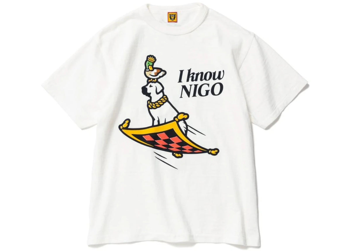 Human Made I Know Nigo T-Shirt White