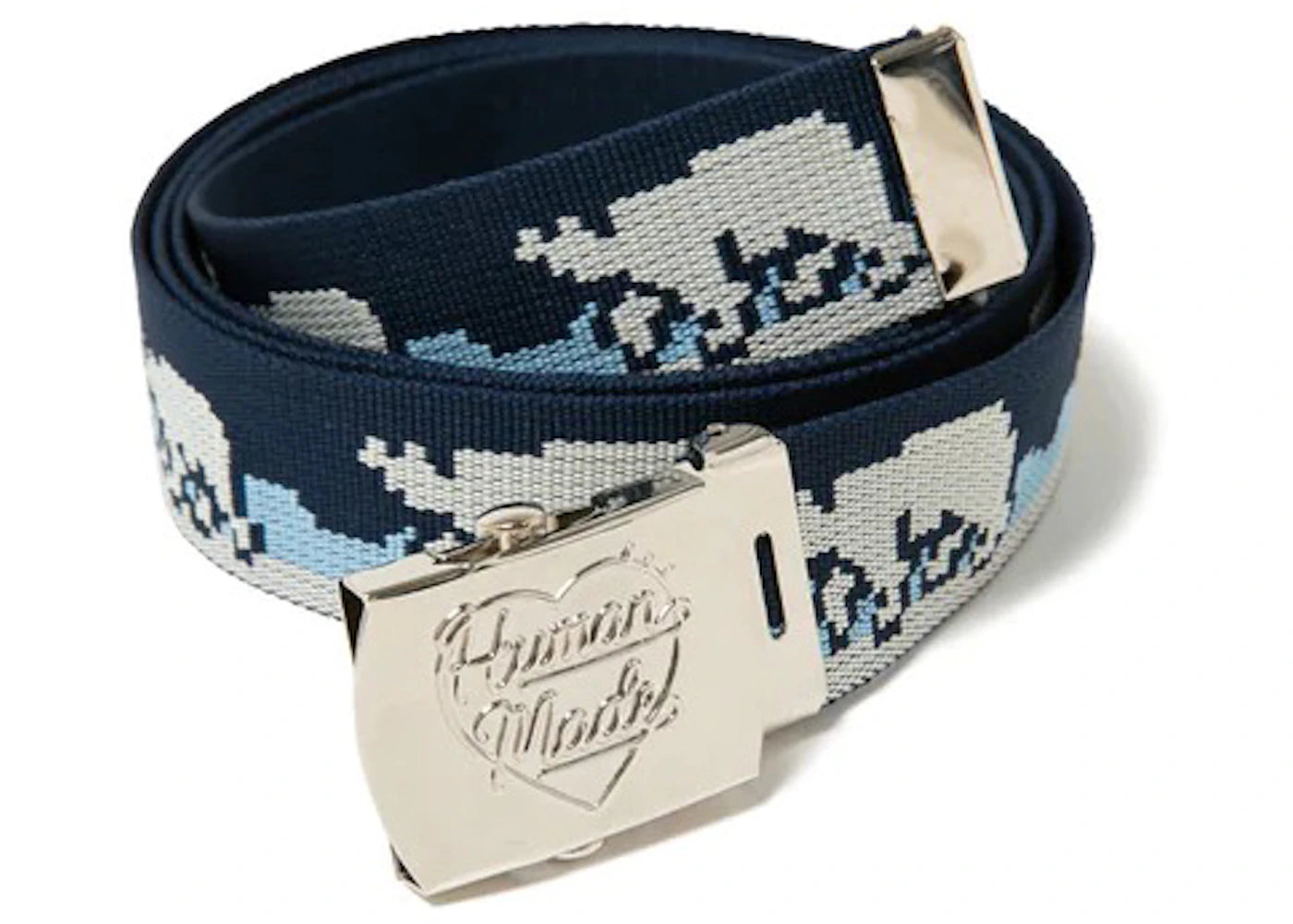 Human Made Jacquard Belt Blue