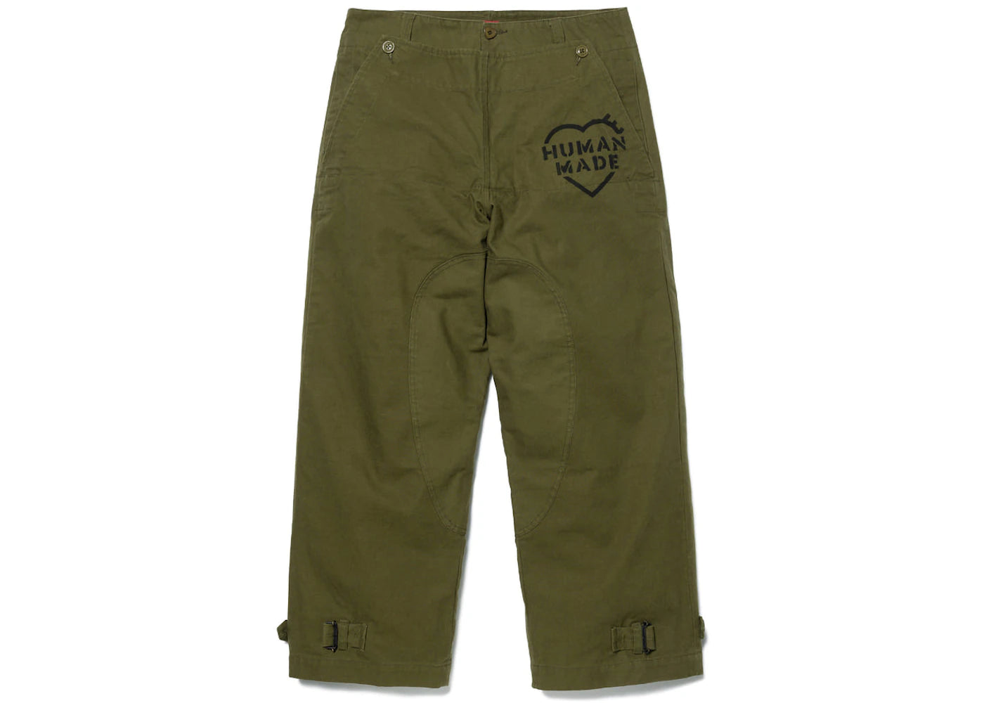 Human Made Military Motorcycle Pants Olive Drab