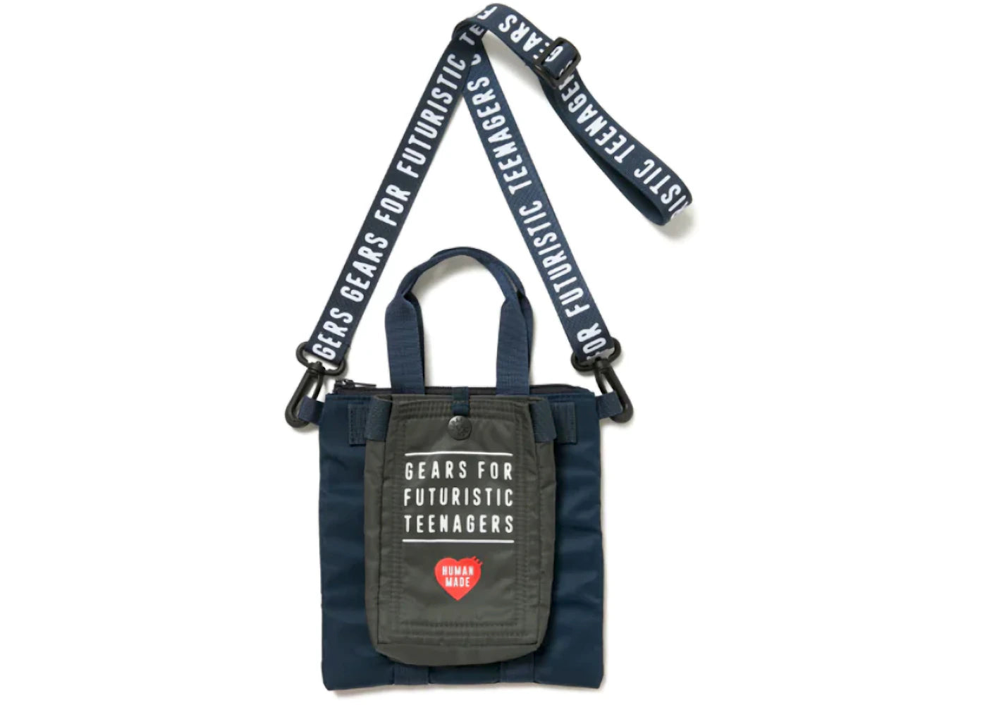 Human Made Mini Helmet Bag Navy