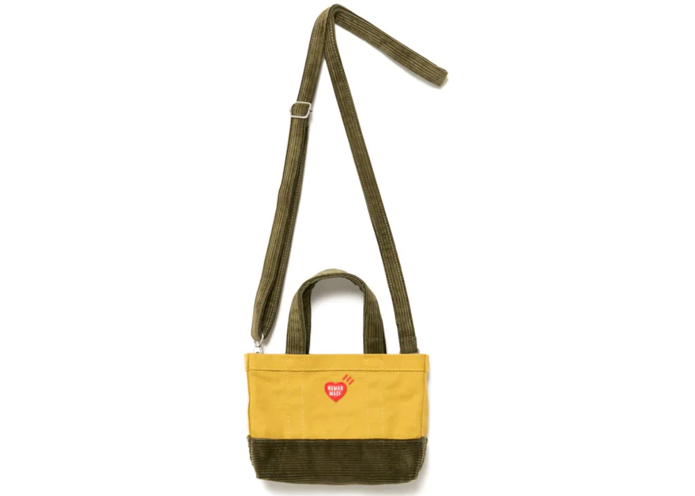 Human Made Mini Shoulder Tote Bag Yellow