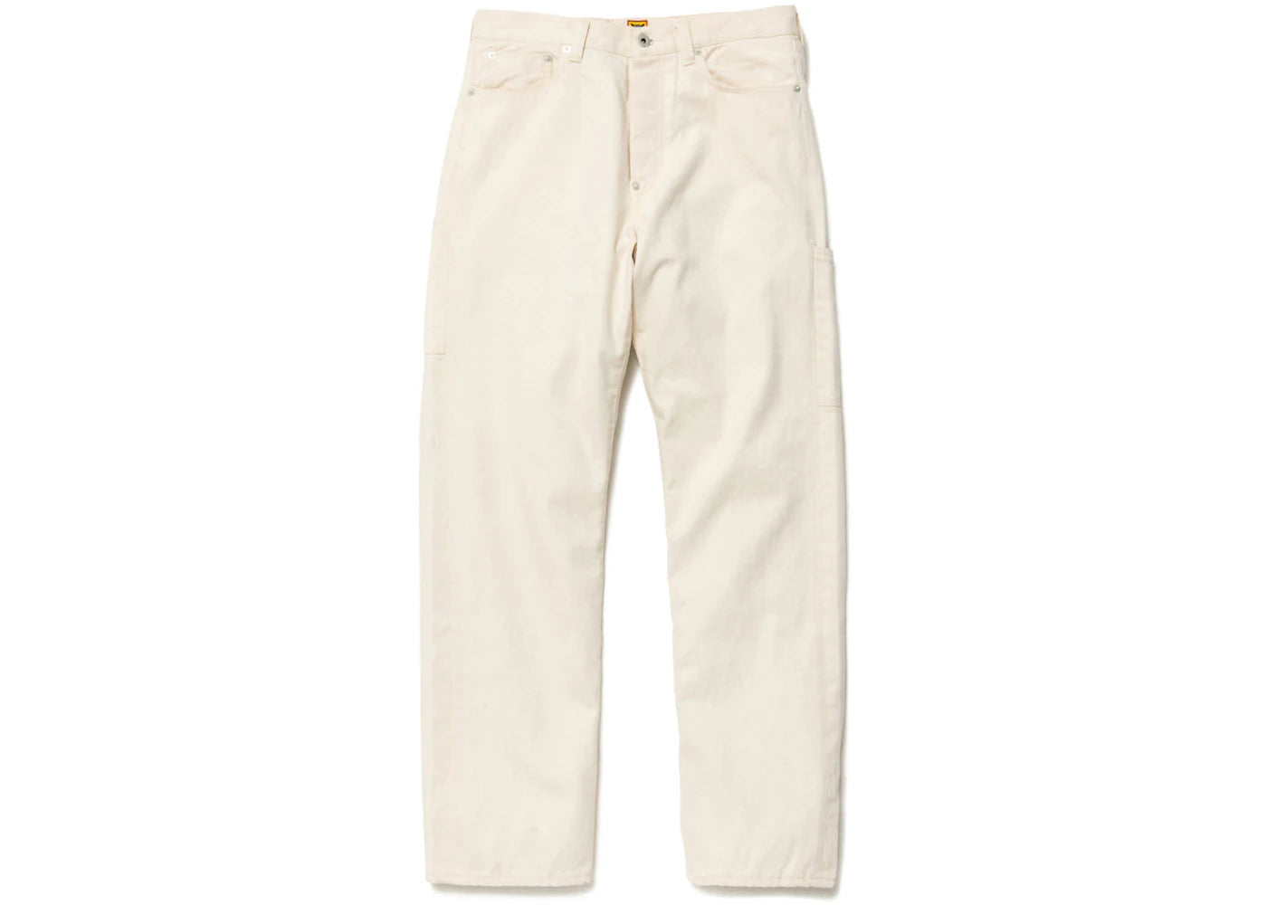Human Made Natural Denim Work Pants White