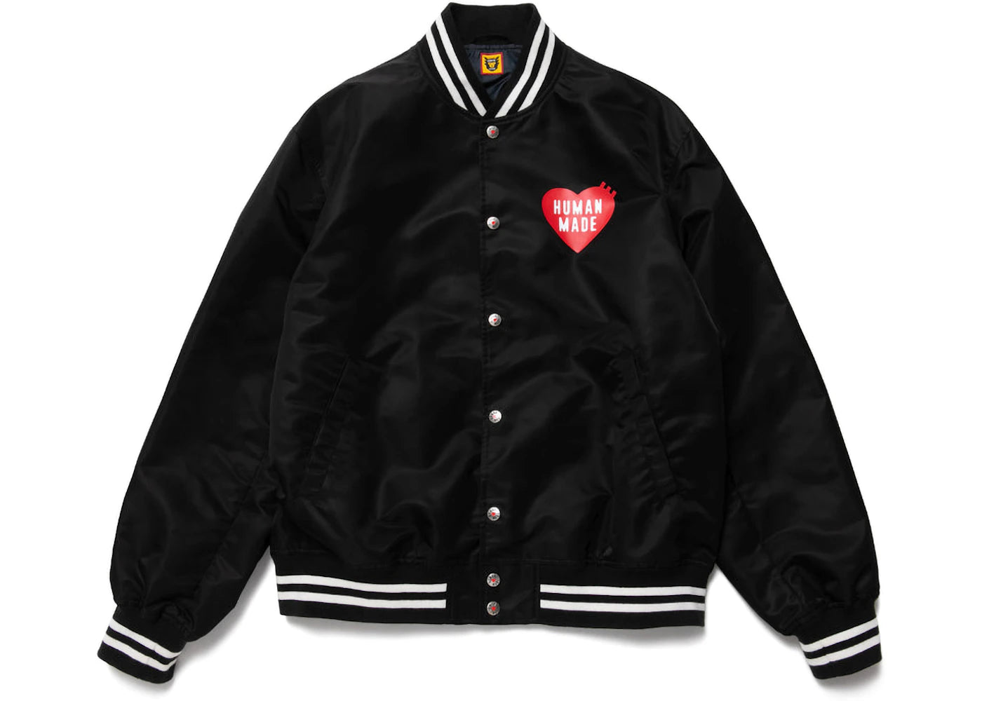 Human Made Nylon Stadium Jacket Black
