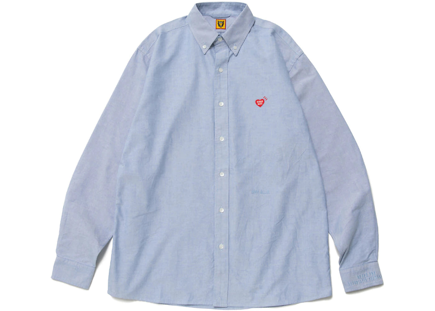 Human Made Oxford BD L/S Shirt Blue