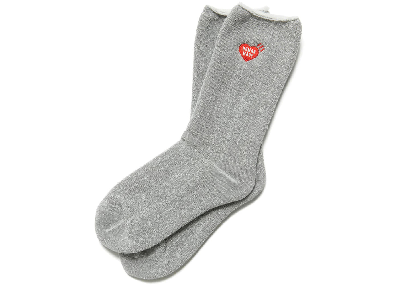 Human Made Plating Pile Socks Grey