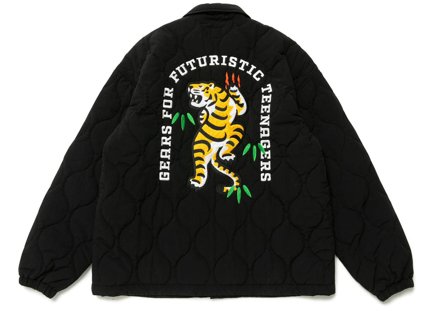 Human Made Quilted Coach Jacket Black