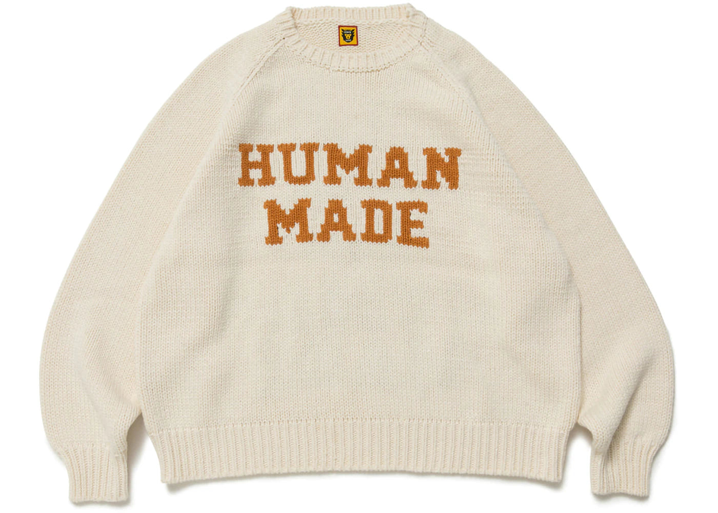 Human Made Rabbit Raglan Knit Sweater White – Side Kicks