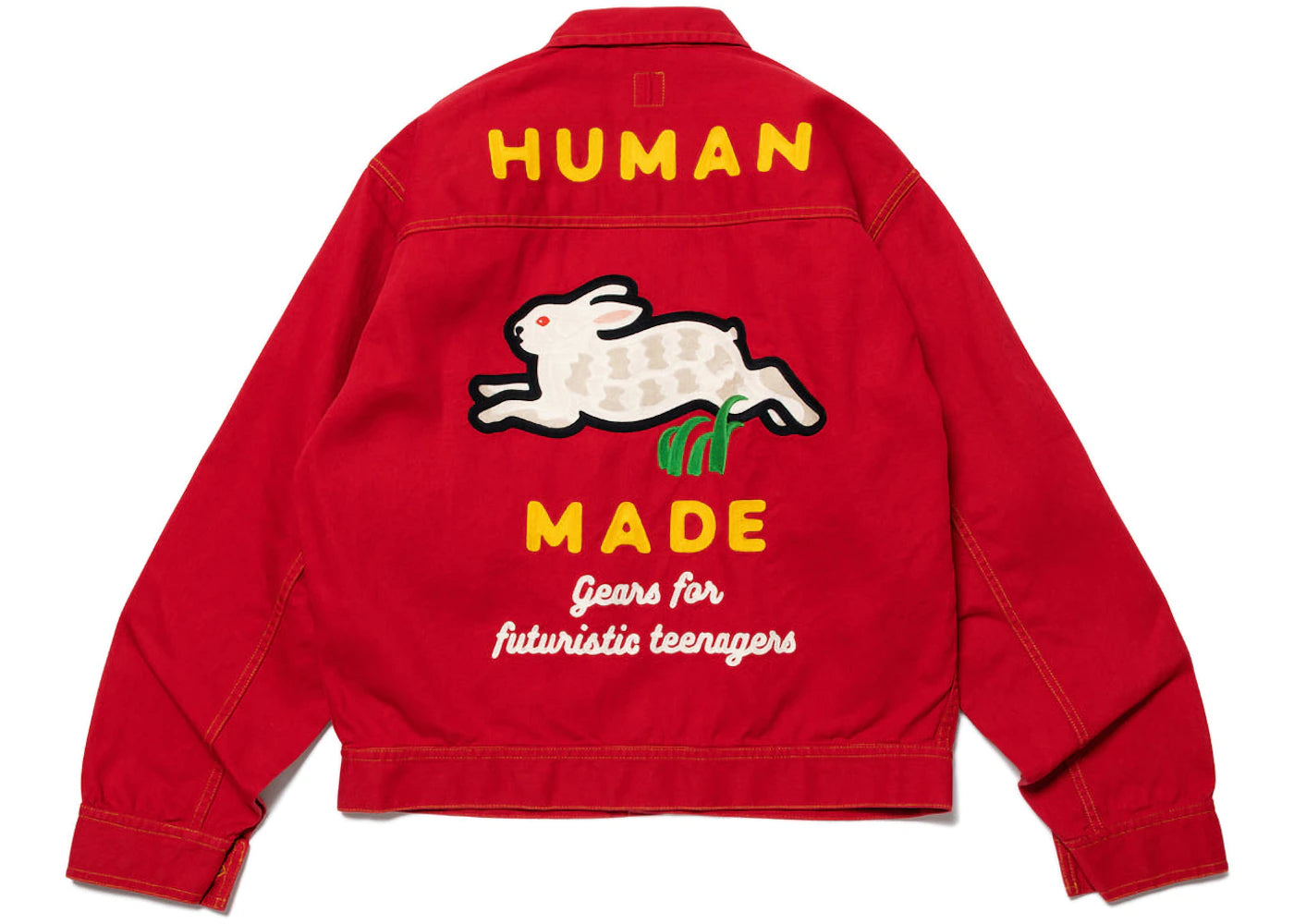 Human Made Rabbit Work Jacket Red