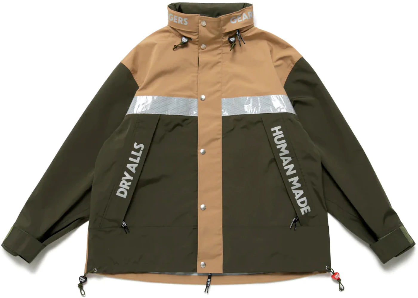 Human Made Rain Parka Jacket Beige