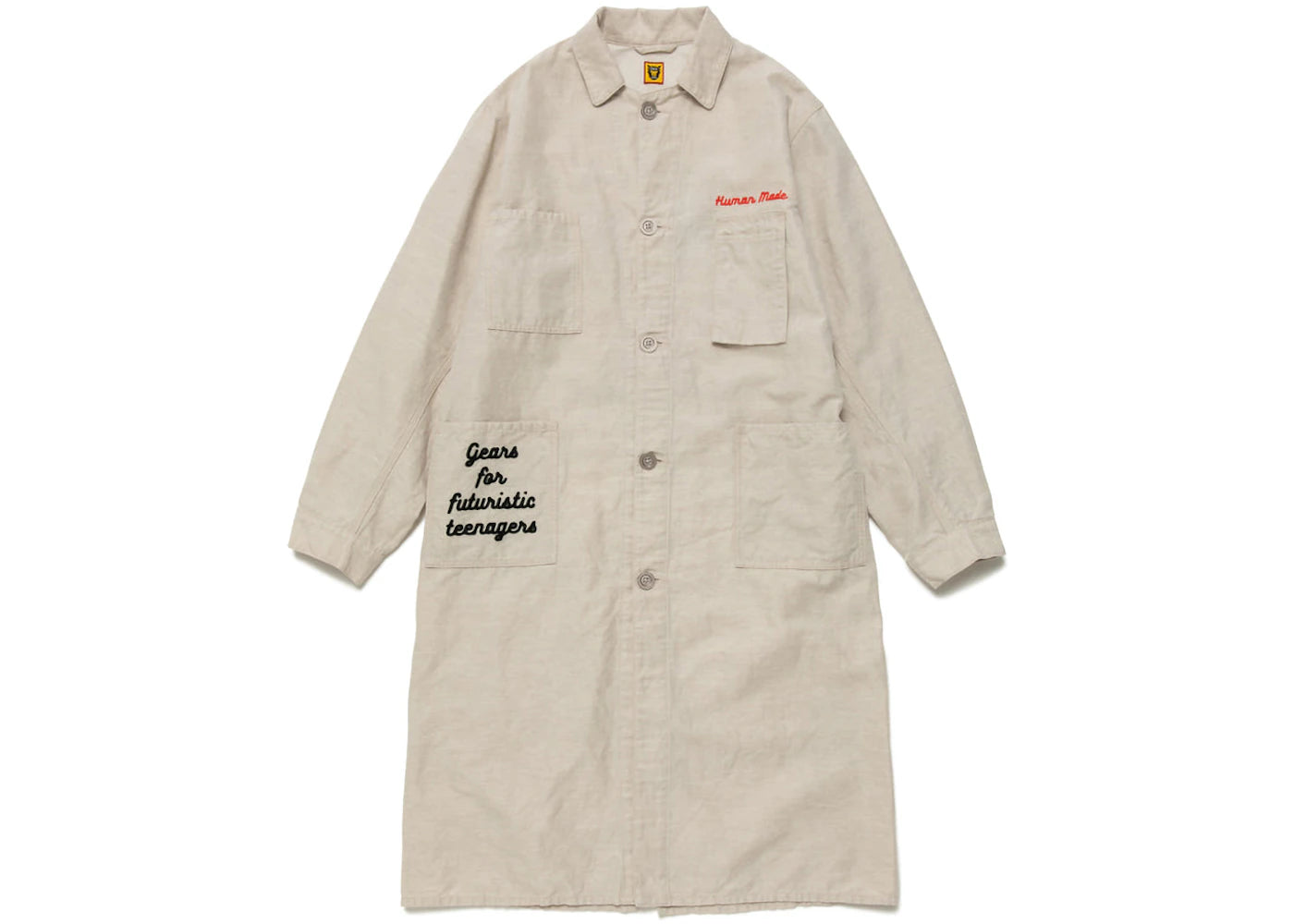 Human Made Shop Coat White