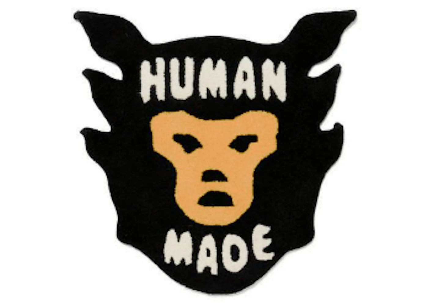 Human Made Small Face Rug Black – Side Kicks