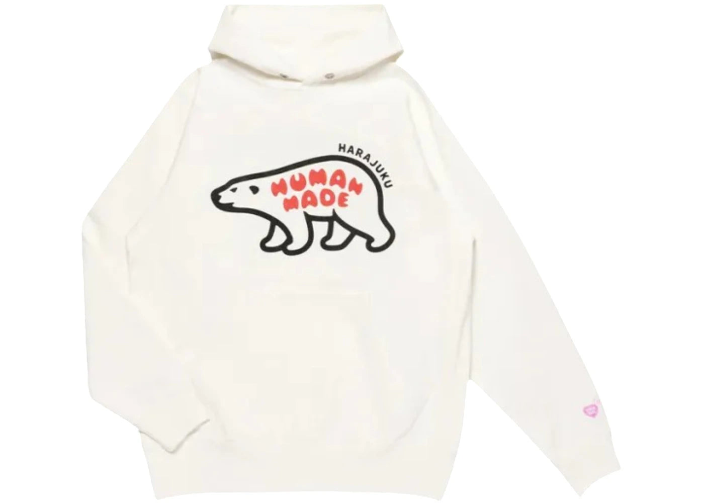 Human Made Stores Exclusive Animal Harajuku Hoodie White