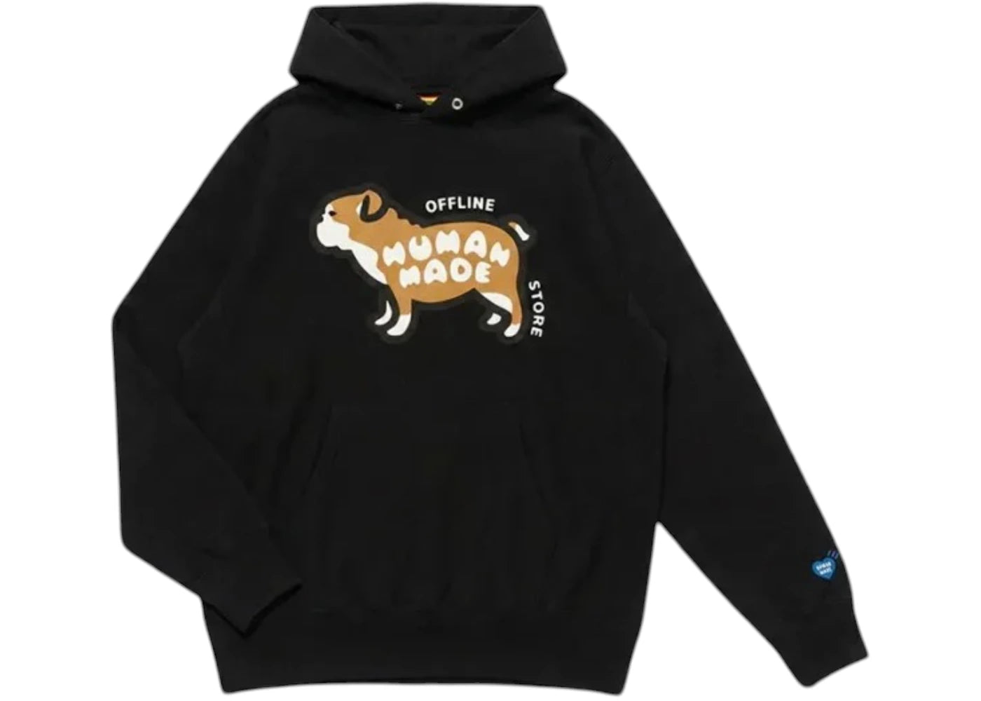 Human Made Stores Exclusive Animal Offline Store Hoodie Black