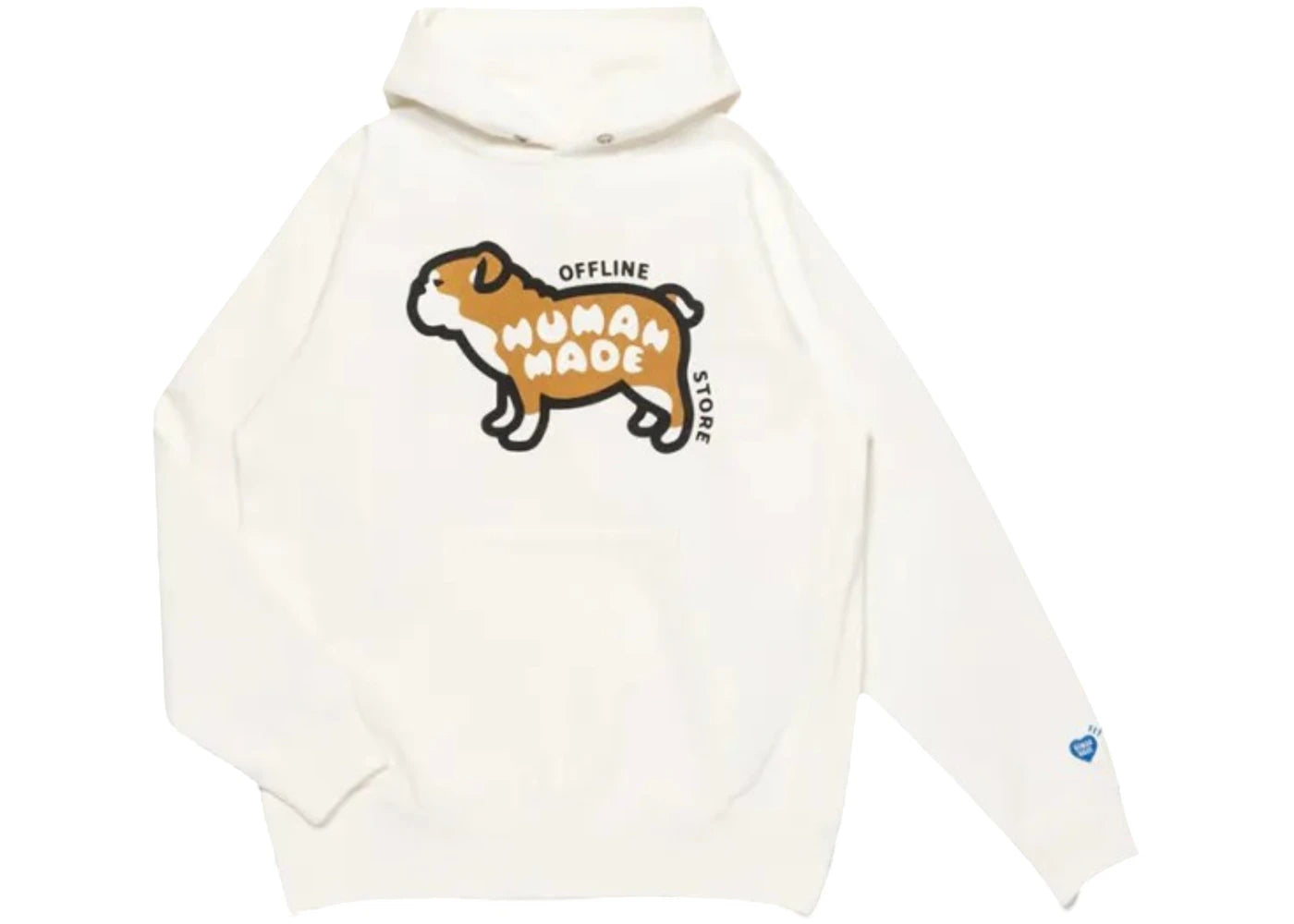 Human Made Stores Exclusive Animal Offline Store Hoodie White