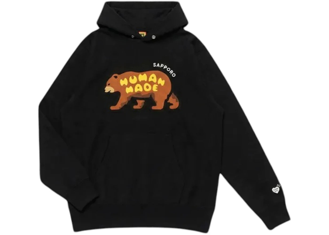 Human Made Stores Exclusive Animal Sapporo Hoodie Black