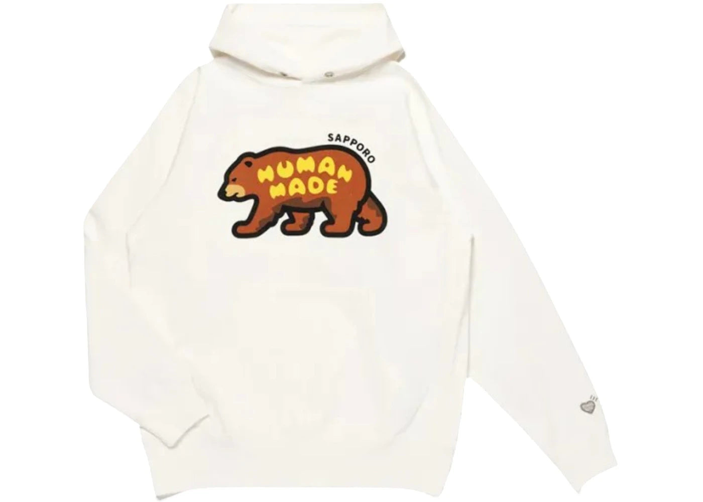 Human Made Stores Exclusive Animal Sapporo Hoodie White
