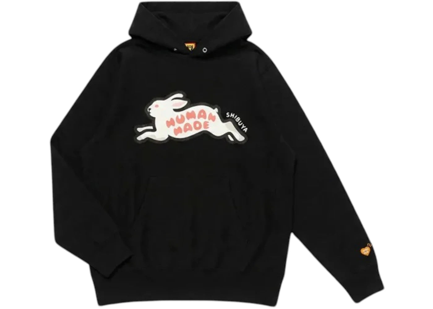 Human Made Stores Exclusive Animal Shibuya Parco Hoodie Black