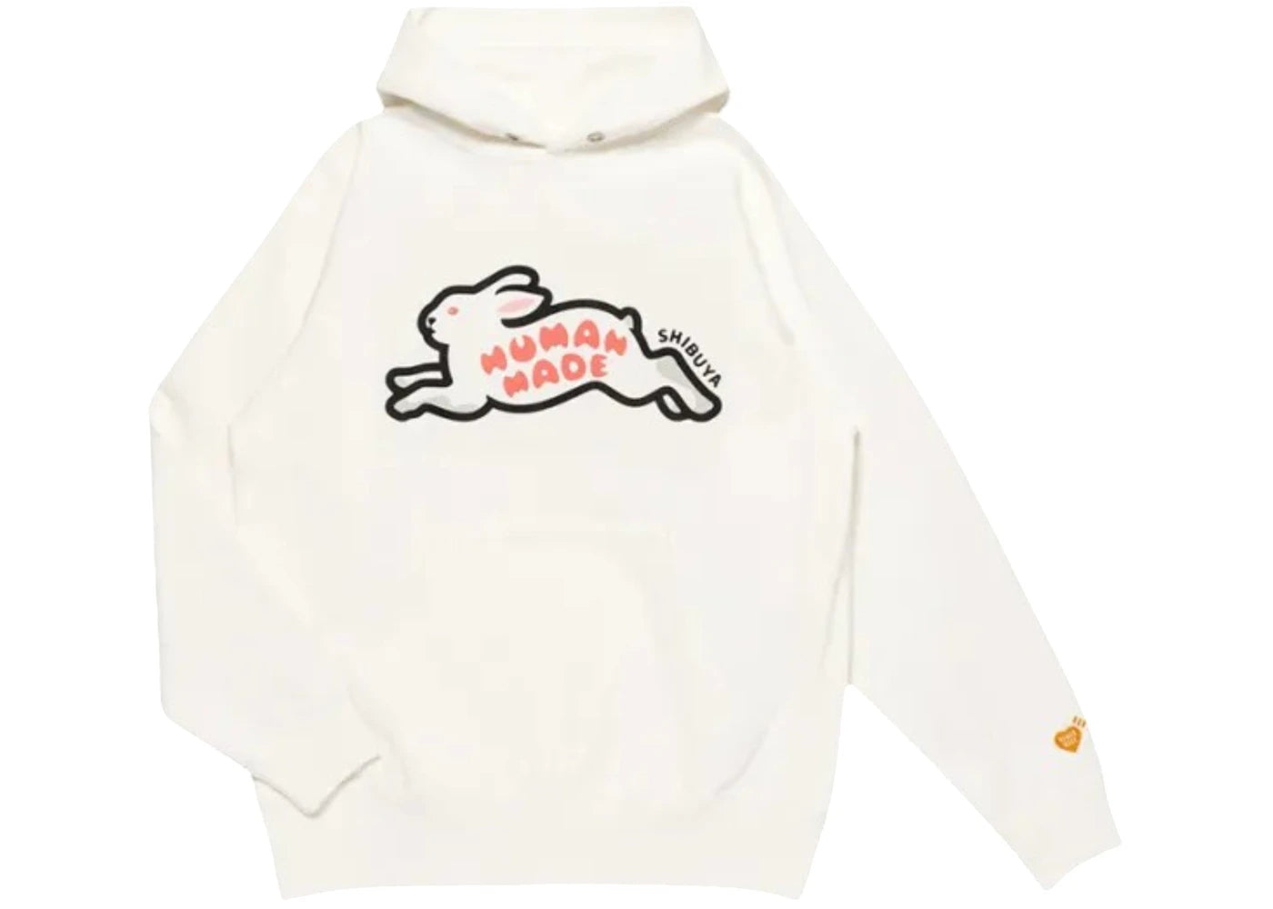 Human Made Stores Exclusive Animal Shibuya Parco Hoodie White