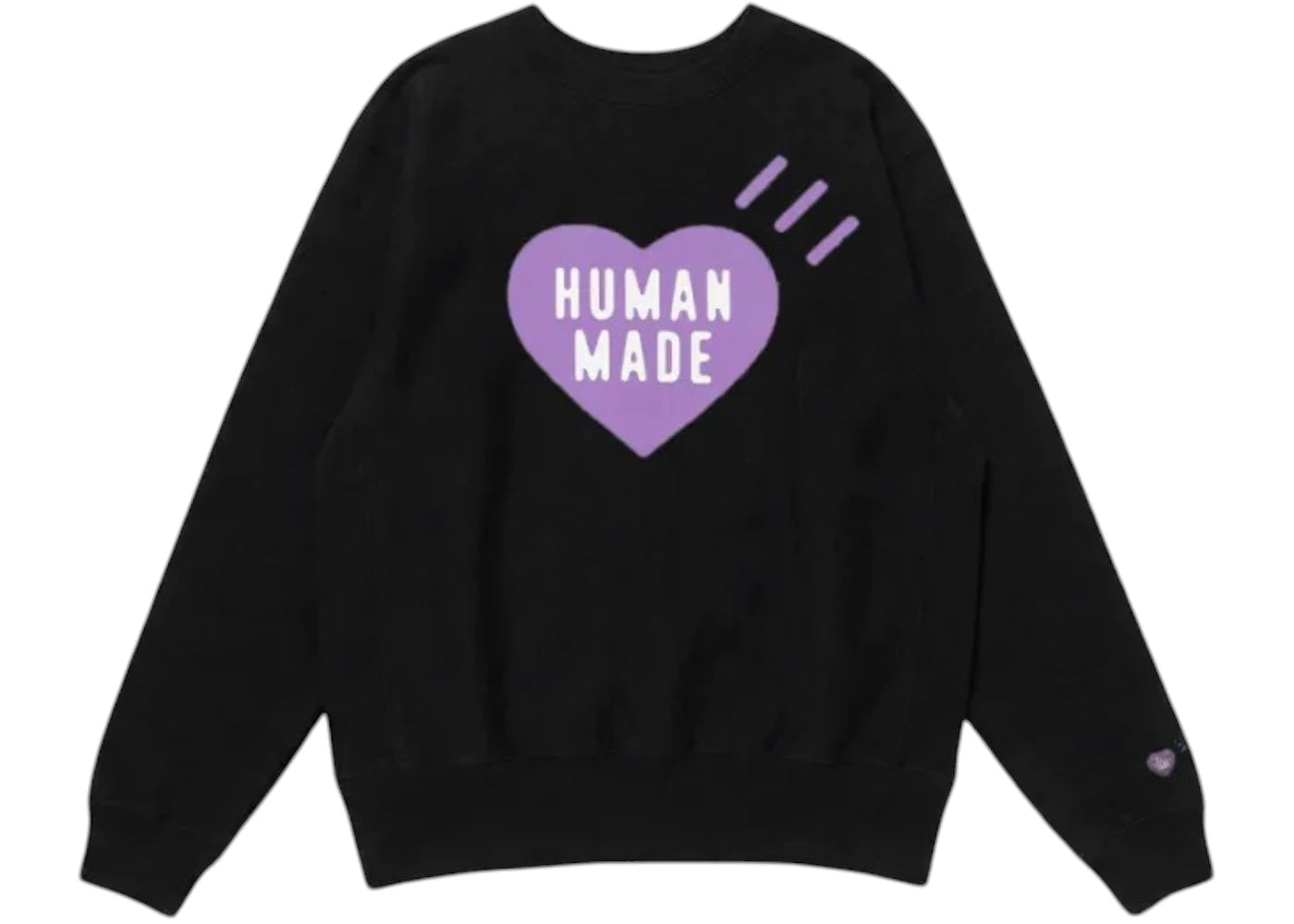 Human Made Stores Exclusive Heart Apgujeong Sweatshirt Black