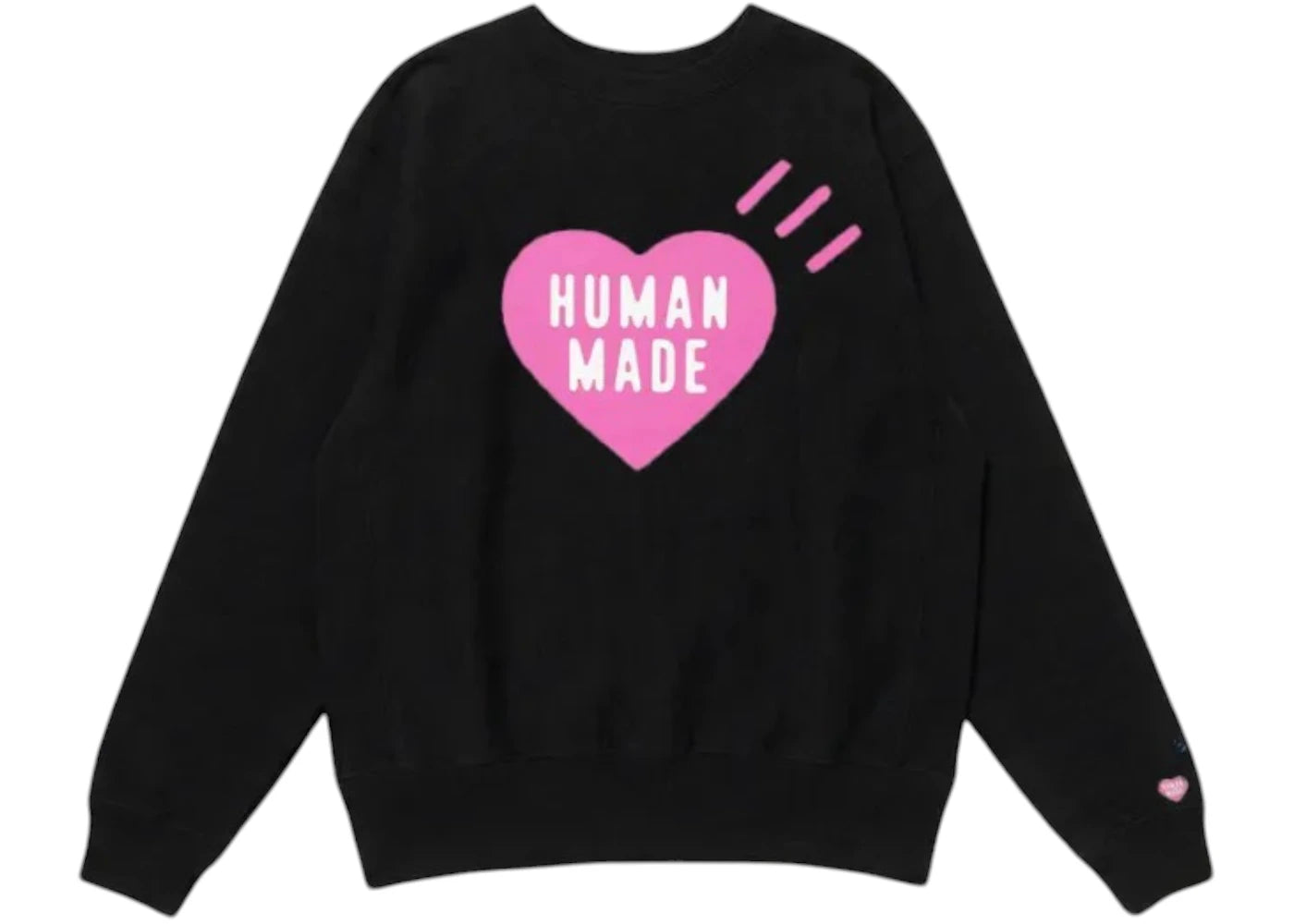 Human Made Stores Exclusive Heart Harajuku Sweatshirt Black